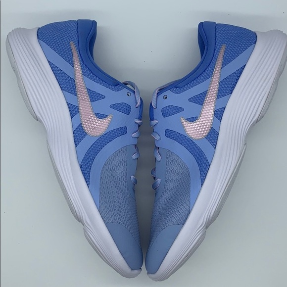 NIKE REVOLUTION 4 (GS) royal pulse/pink foam - Picture 9 of 16